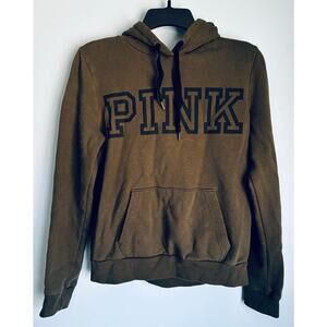 Victoria's Secret PINK Hoodie Lightweight Green Medium